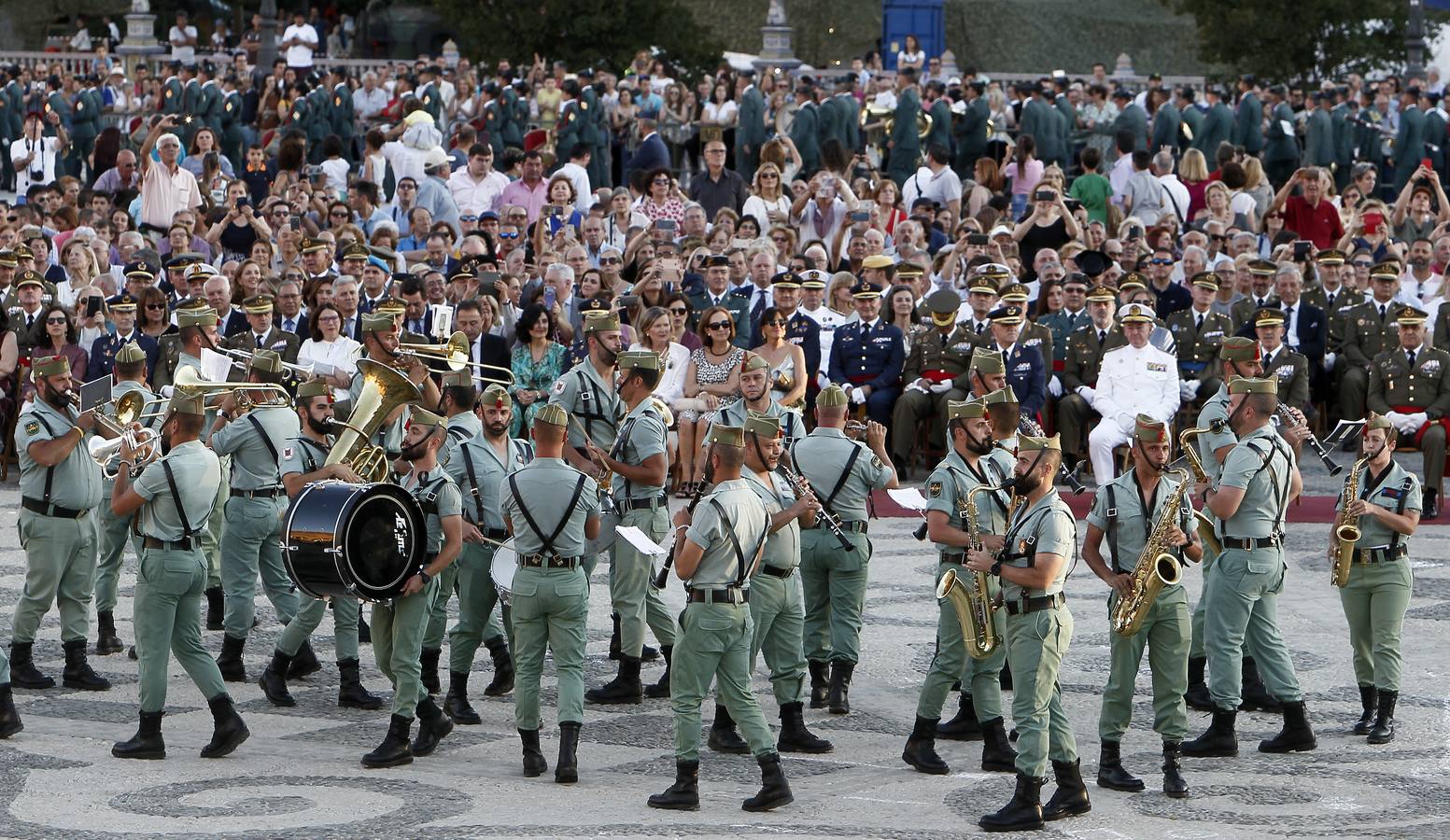 «Encuentro de Música Militar» en la Plaza de España