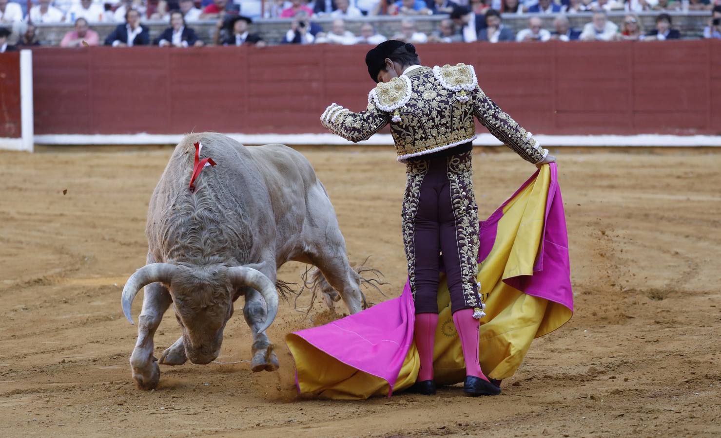 En imágenes, el festejo de Finito, Morante y Juli en la Feria de Córdoba