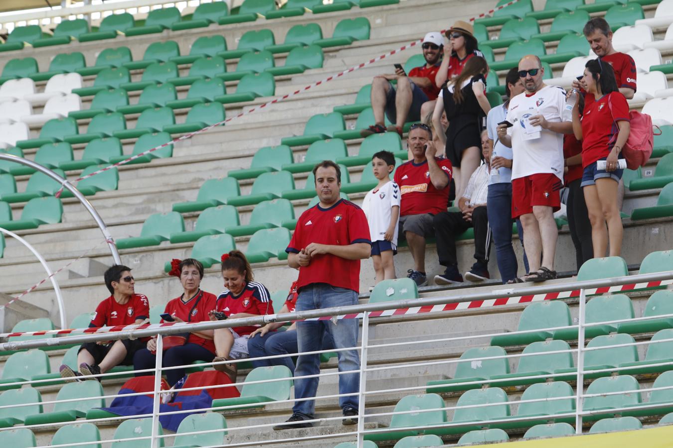 Las imágenes de la grada del Córdoba CF-Osasuna