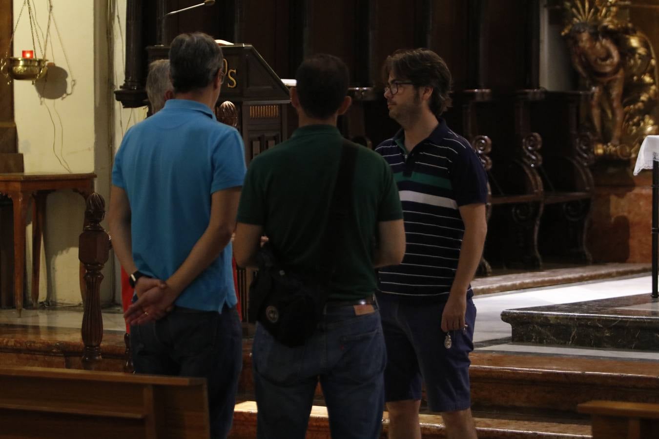 El roboen la iglesia de los Padres de Gracia, en imágenes