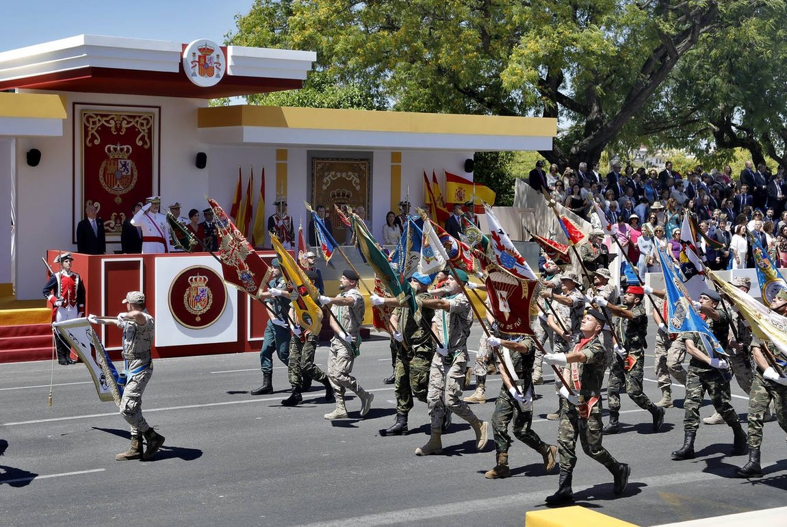En imágenes, la participación de la Brigada de Córdoba en el desfile de las Fuerzas Armadas