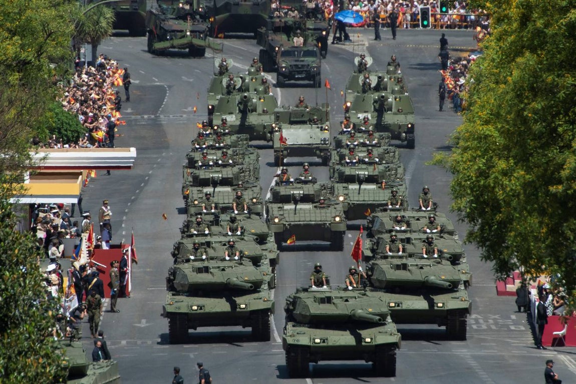 En imágenes, la participación de la Brigada de Córdoba en el desfile de las Fuerzas Armadas