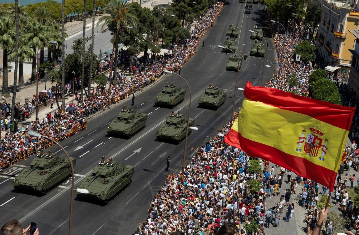 En imágenes, la participación de la Brigada de Córdoba en el desfile de las Fuerzas Armadas