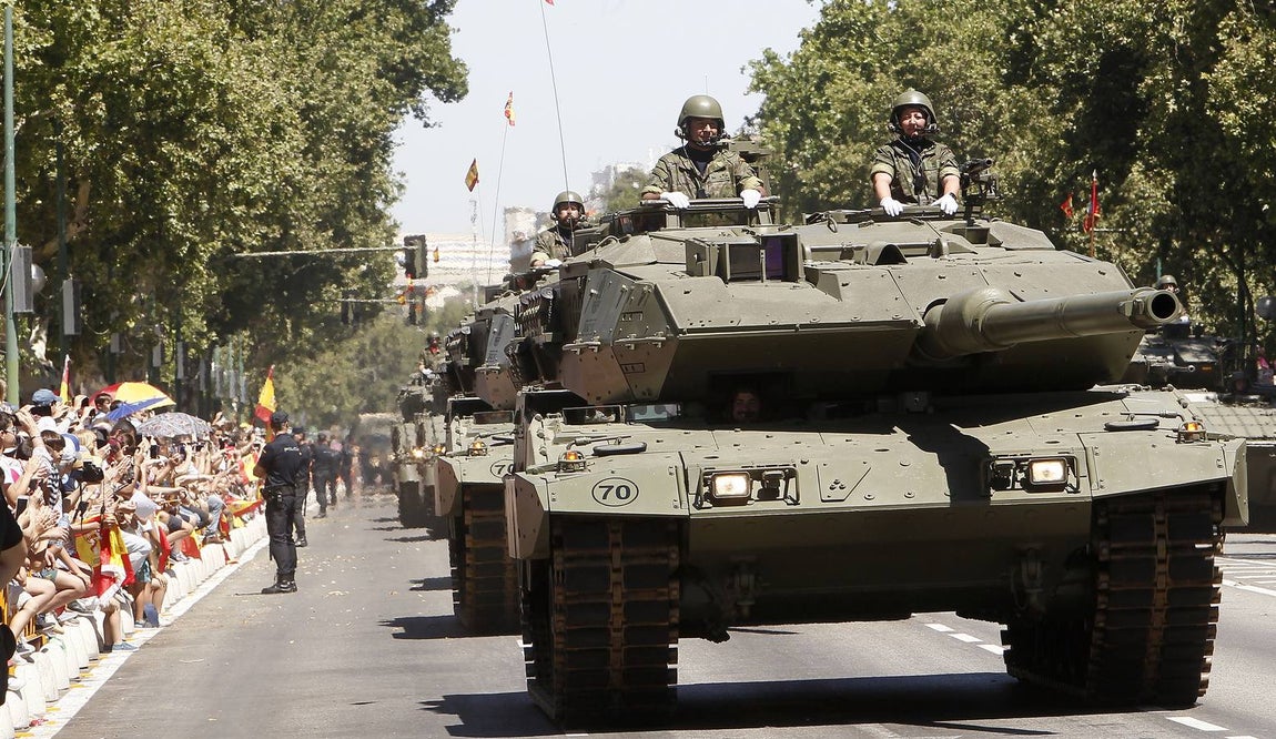 En imágenes, la participación de la Brigada de Córdoba en el desfile de las Fuerzas Armadas