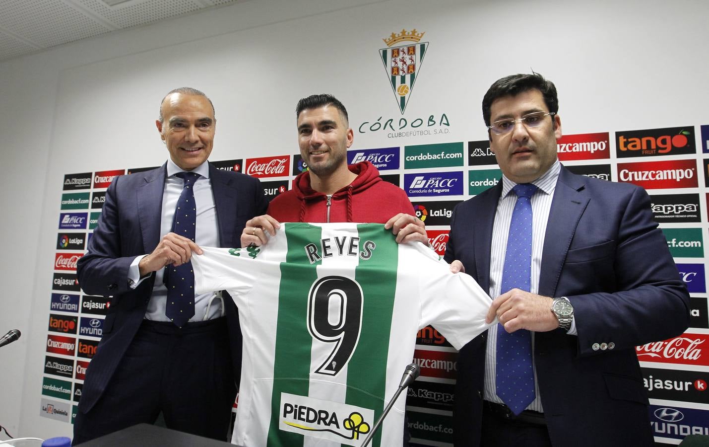 El paso de José Antonio Reyes por el Córdoba CF, en imágenes