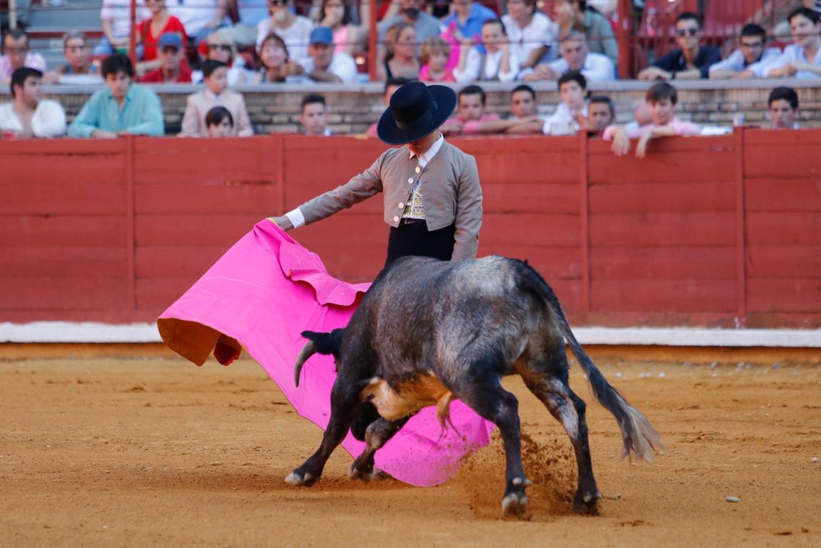 La becerrada de la mujer cordobesa en la Plaza de Toros de Los Califas, en imágenes