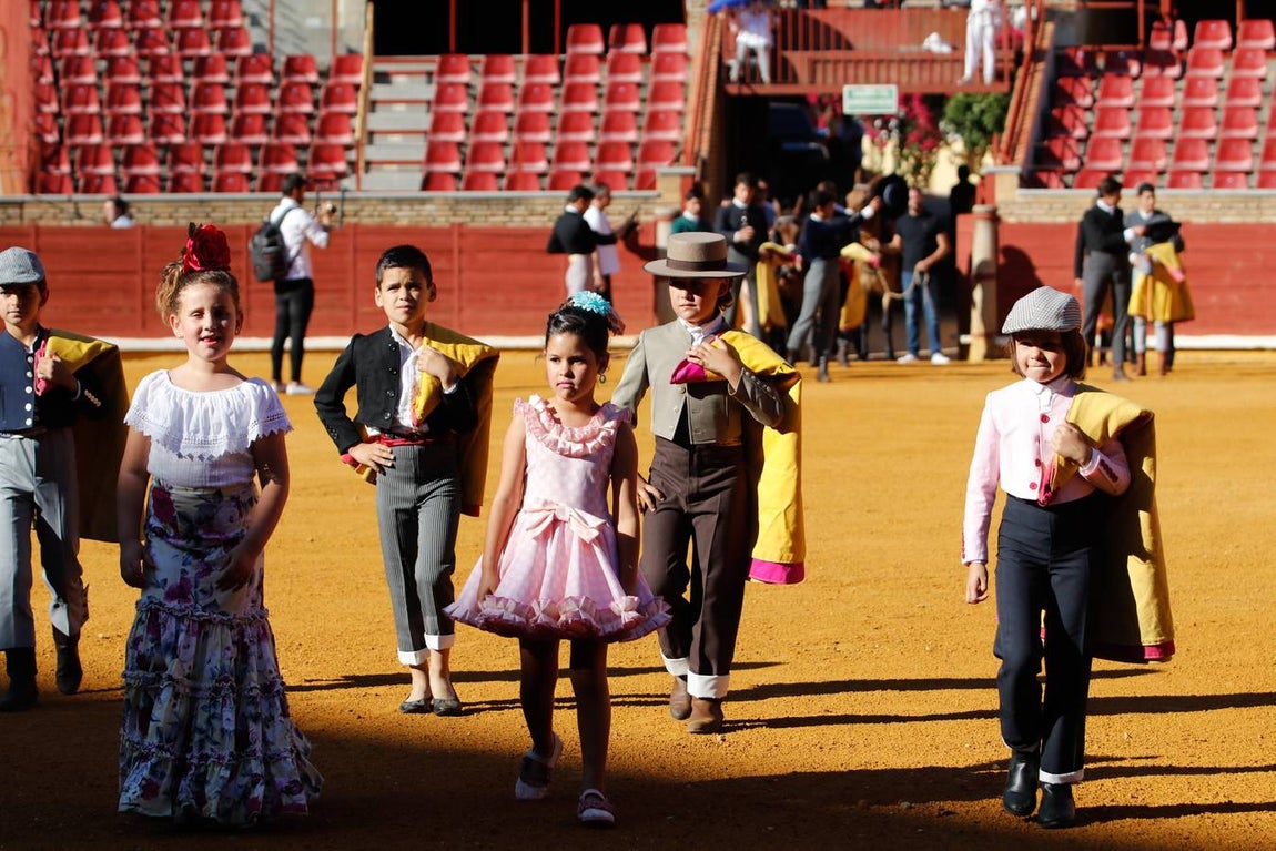 La becerrada de la mujer cordobesa en la Plaza de Toros de Los Califas, en imágenes
