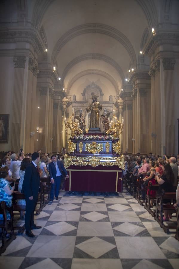 Galería de la salida del Sagrado Corazón y la Pastora de Capuchinos