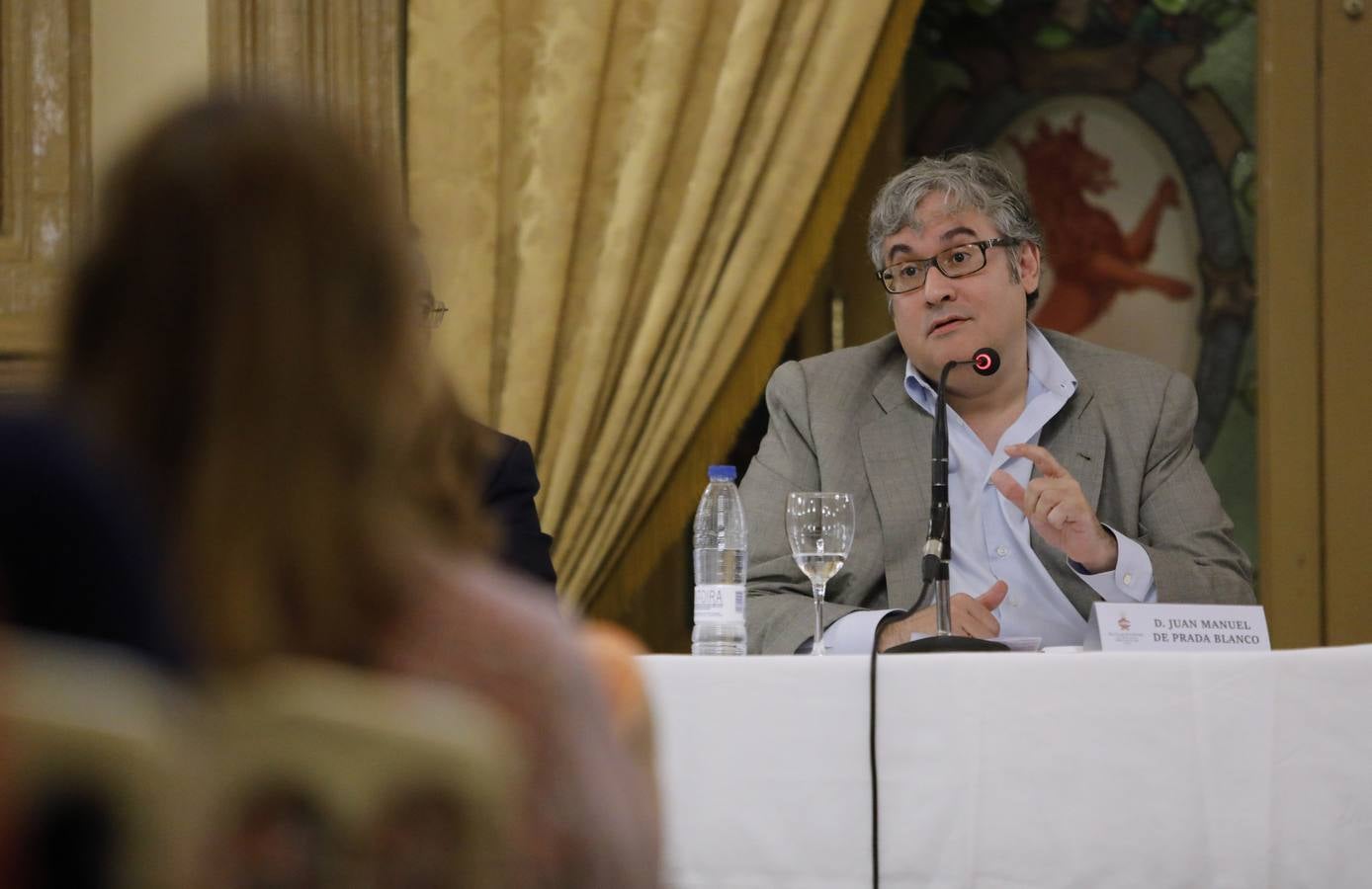 Juan Manuel de Prada en el foro El Templo de Córdoba, en imágenes