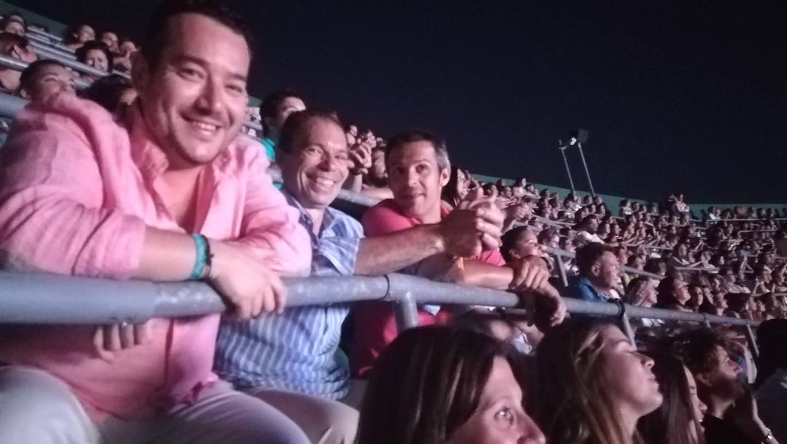 #ConAlejandroenABC: Los lectores, en el concierto de Alejandro Sanz en Sevilla (II)