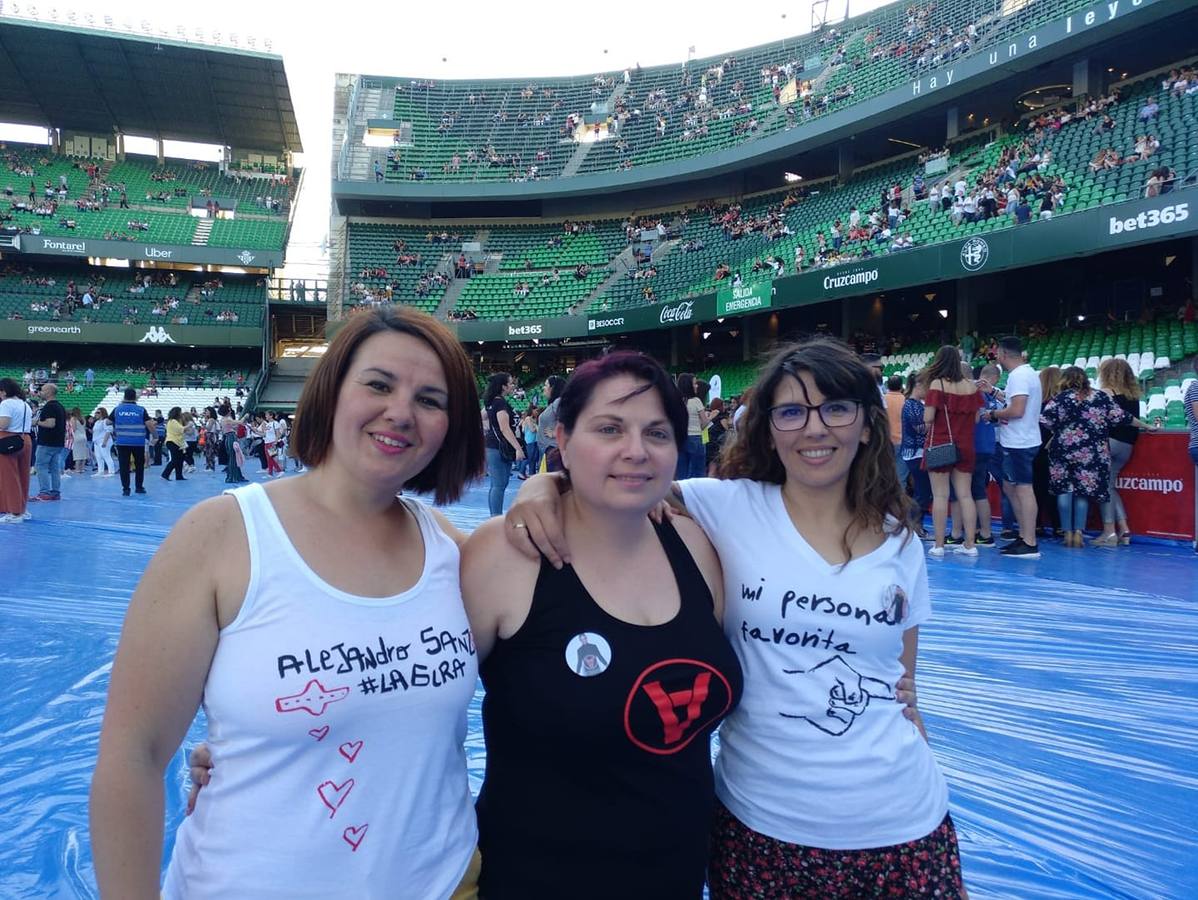 #ConAlejandroenABC: Los lectores, en el concierto de Alejandro Sanz en Sevilla (II)