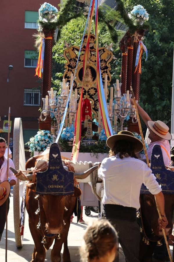 Salida de la hermandad Castrense del Rocío