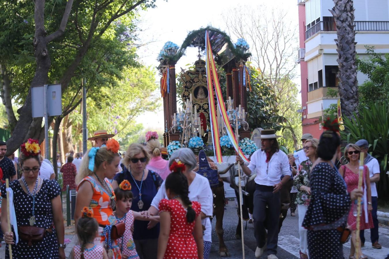 Salida de la hermandad Castrense del Rocío