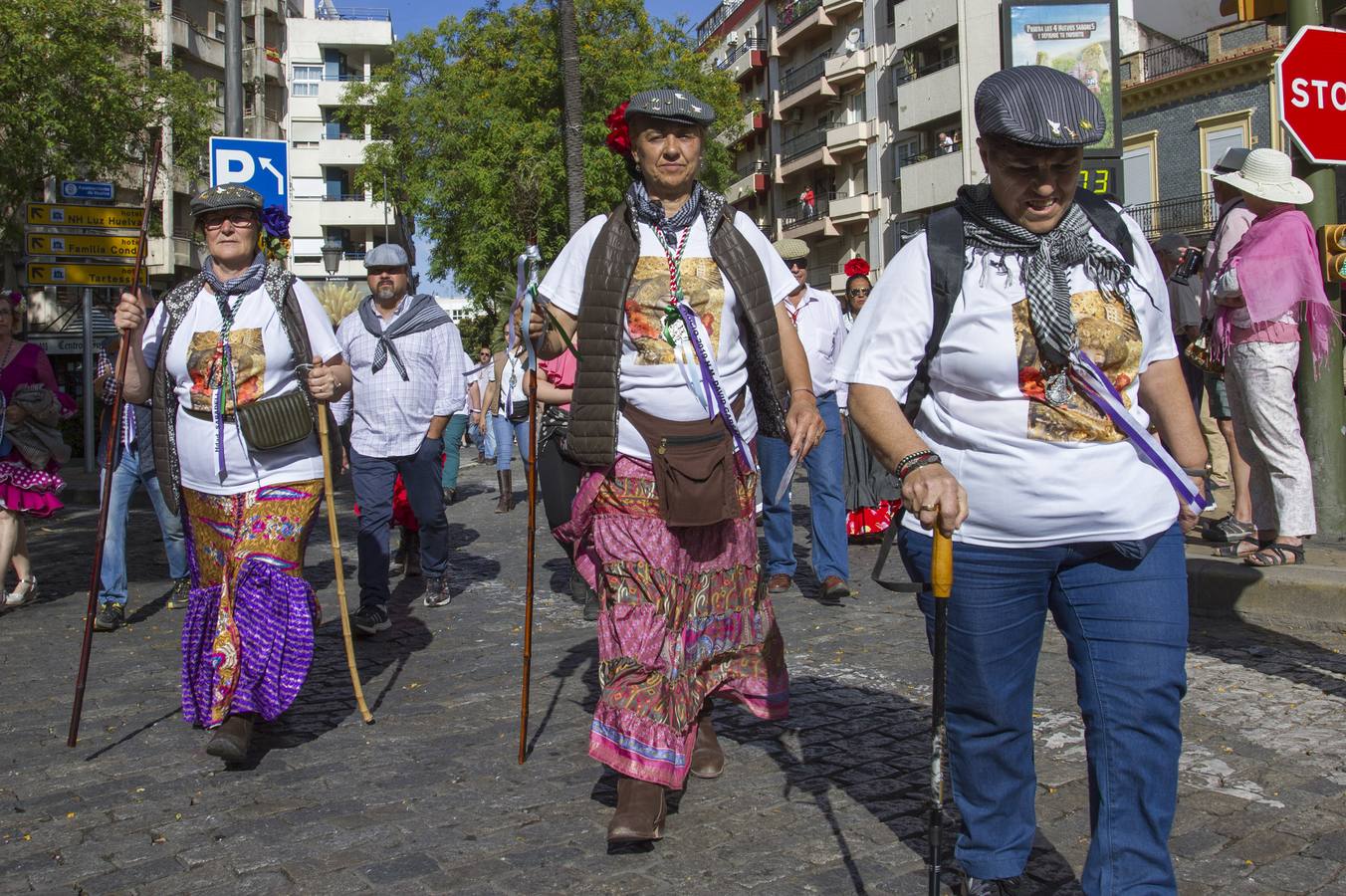 En imágenes, salida de la Hermandad del Rocío de Emigrantes