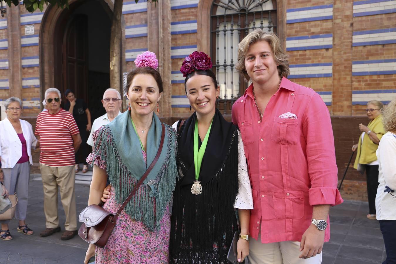 Sonia Rosa, Lola Rojas y Eugenio Calvo