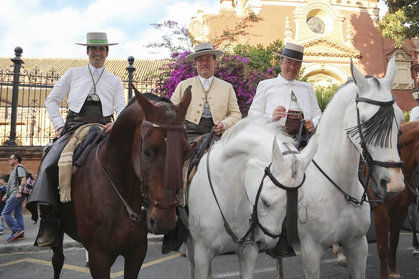 Borja Aguado, Pedro Tarrón y Pedro Coleto