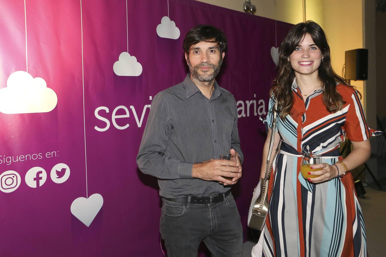 Javier Cuenca e Irene Santos