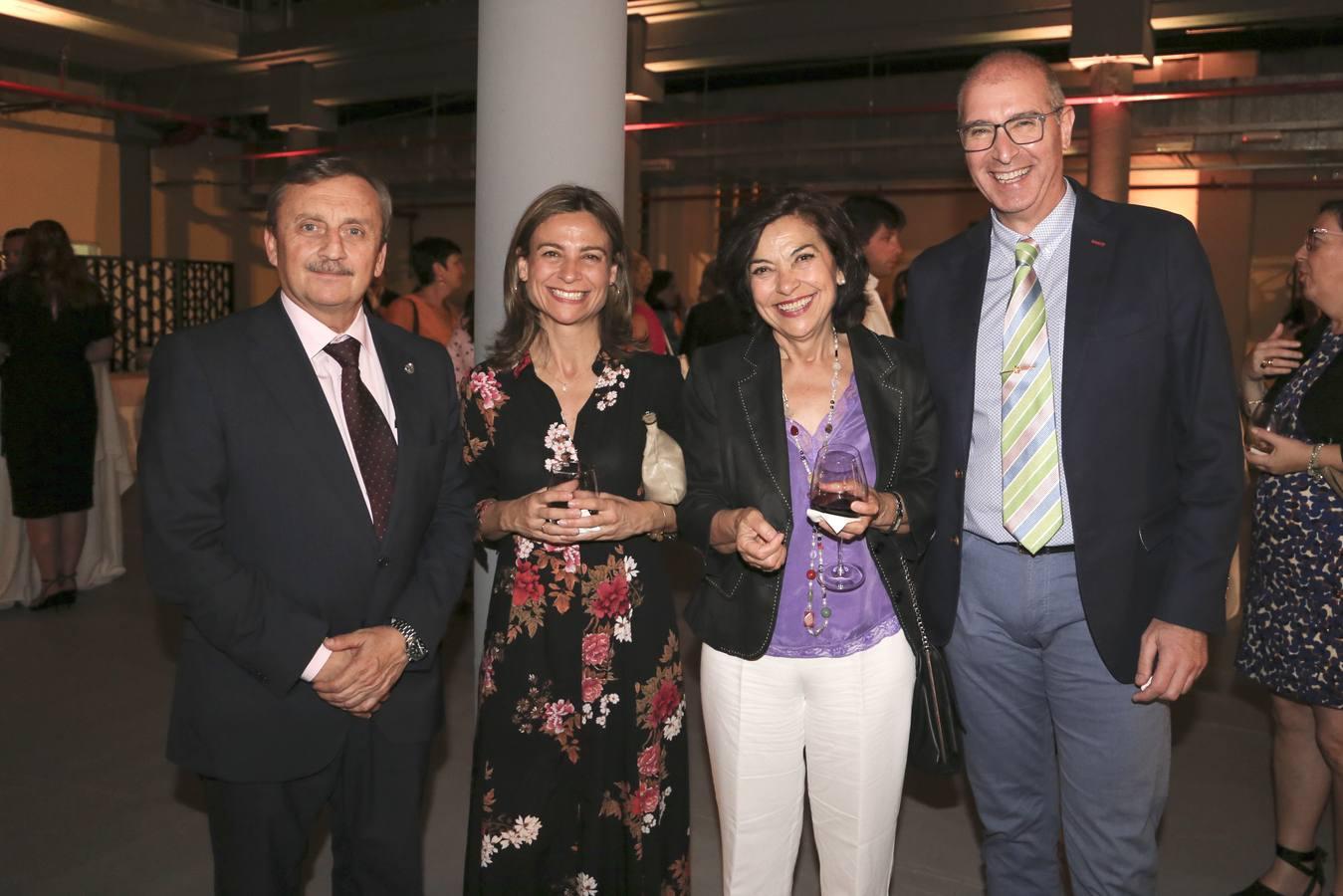 Miguel Soriano, Rocío Jiménez, Manuela García y Manuel Fernández