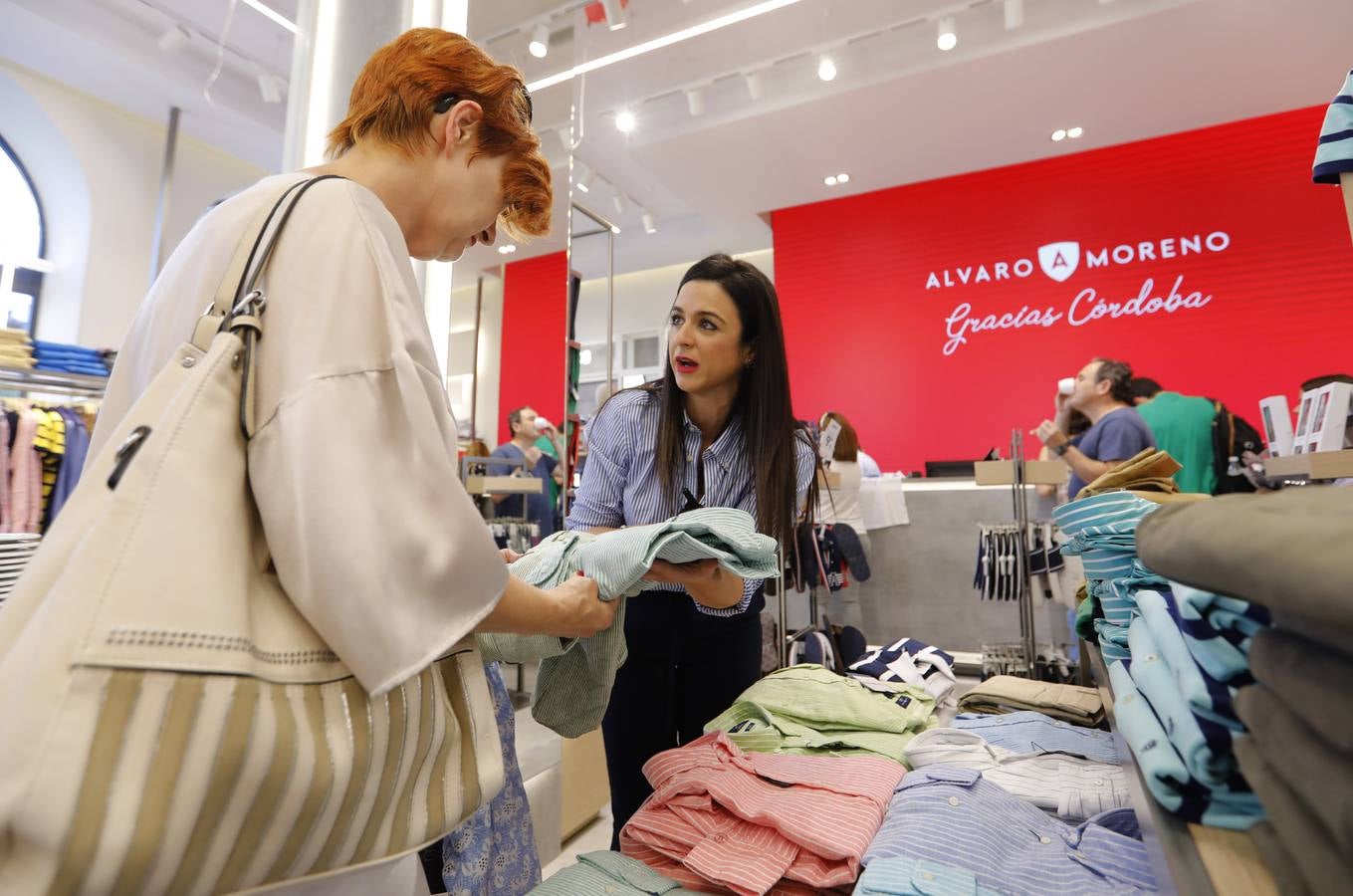 La apertura de la nueva tienda de Álvaro Moreno en Córdoba, en imágenes