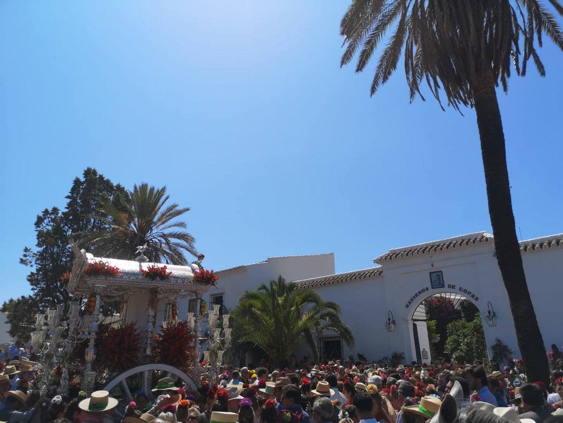 #MiRocíoenABC: los primeros días del Camino del Rocío a través de las fotos de nuestros lectores