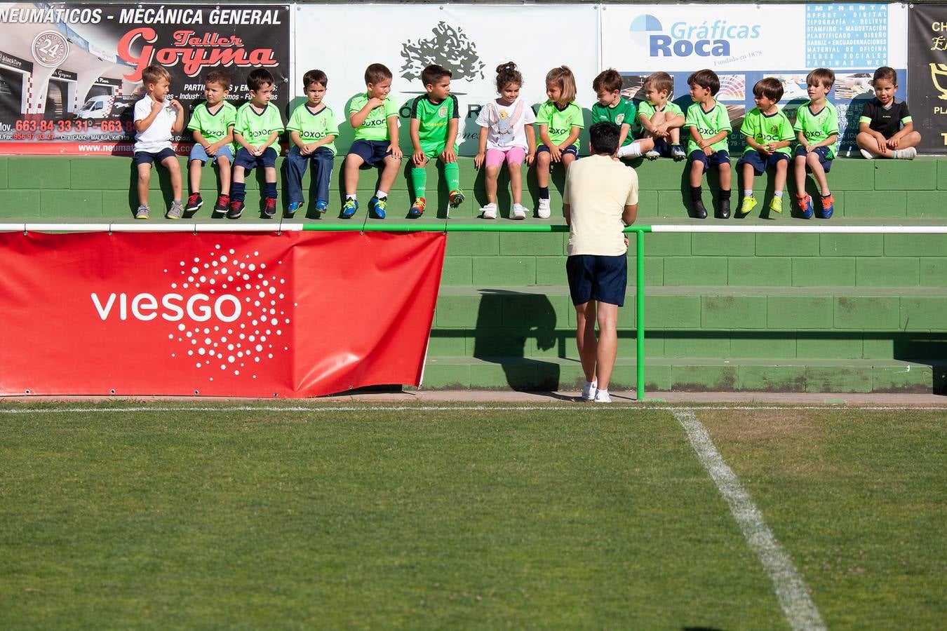 La Copa Viesgo de fútbol base echa a rodar