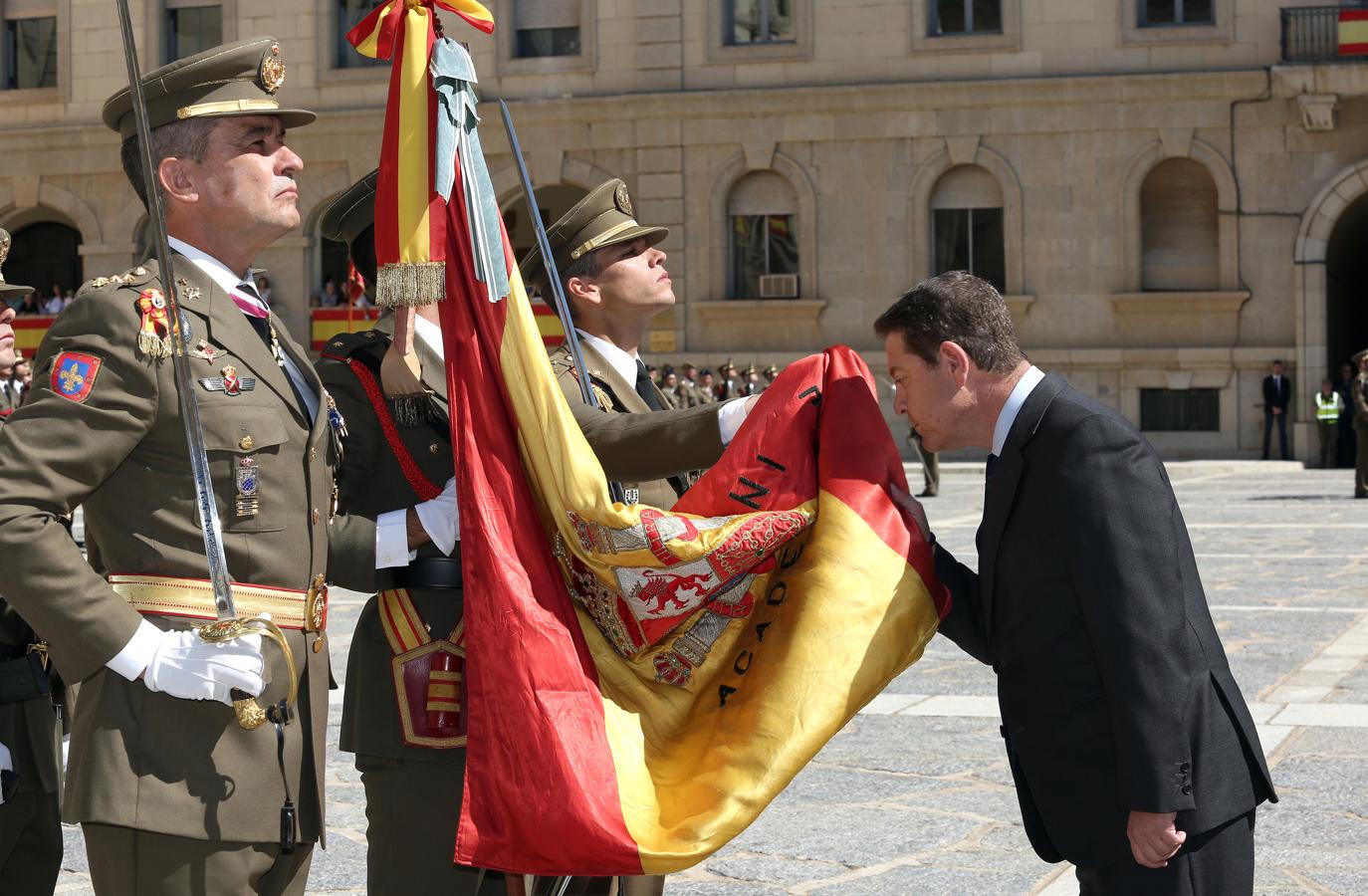 Masiva jura de bandera en la Academia de Infantería