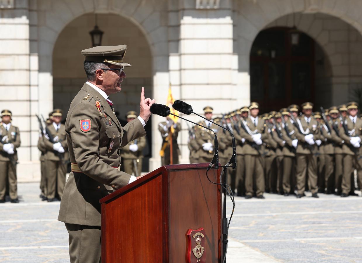 Masiva jura de bandera en la Academia de Infantería