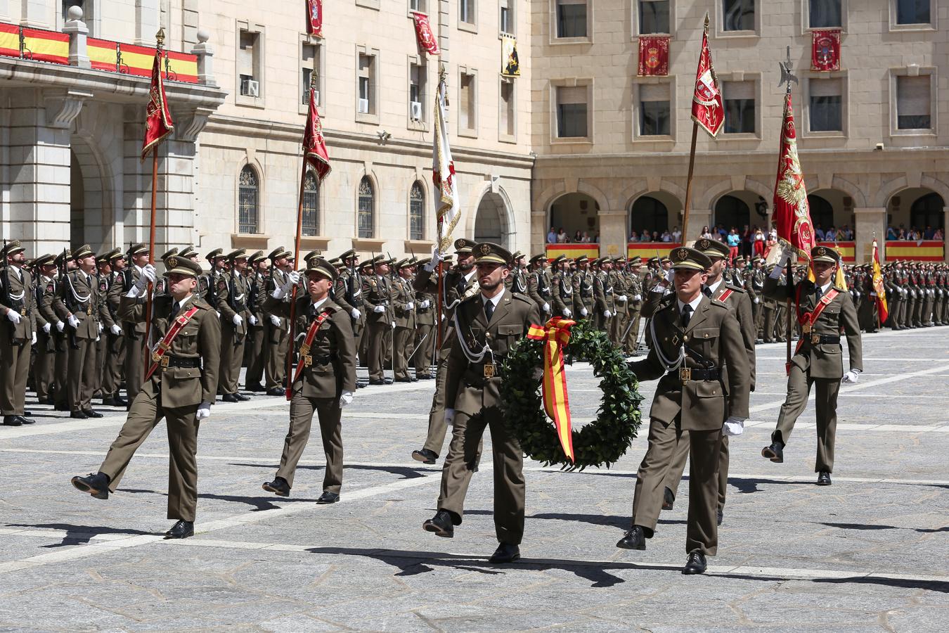 Masiva jura de bandera en la Academia de Infantería