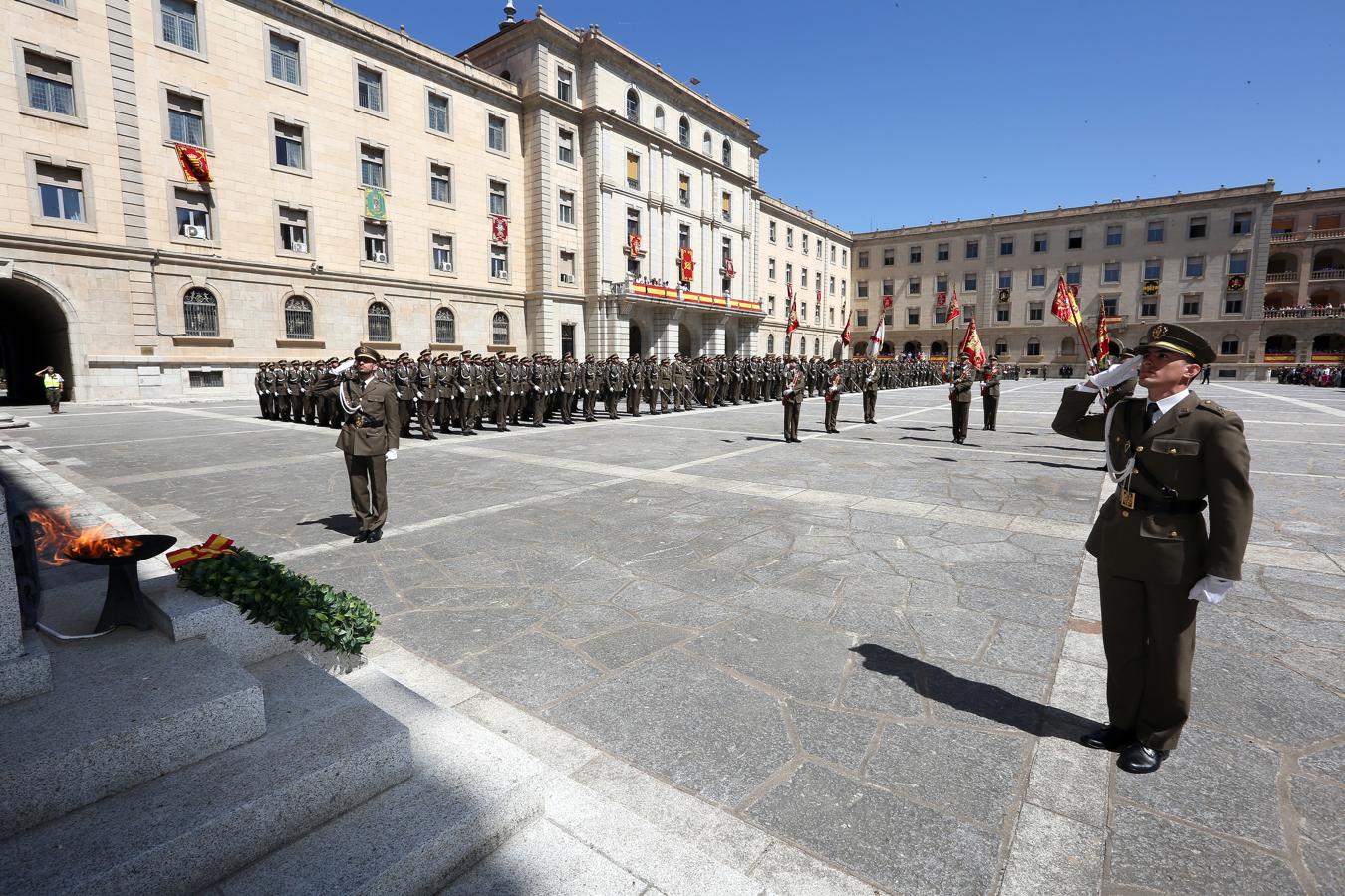 Masiva jura de bandera en la Academia de Infantería