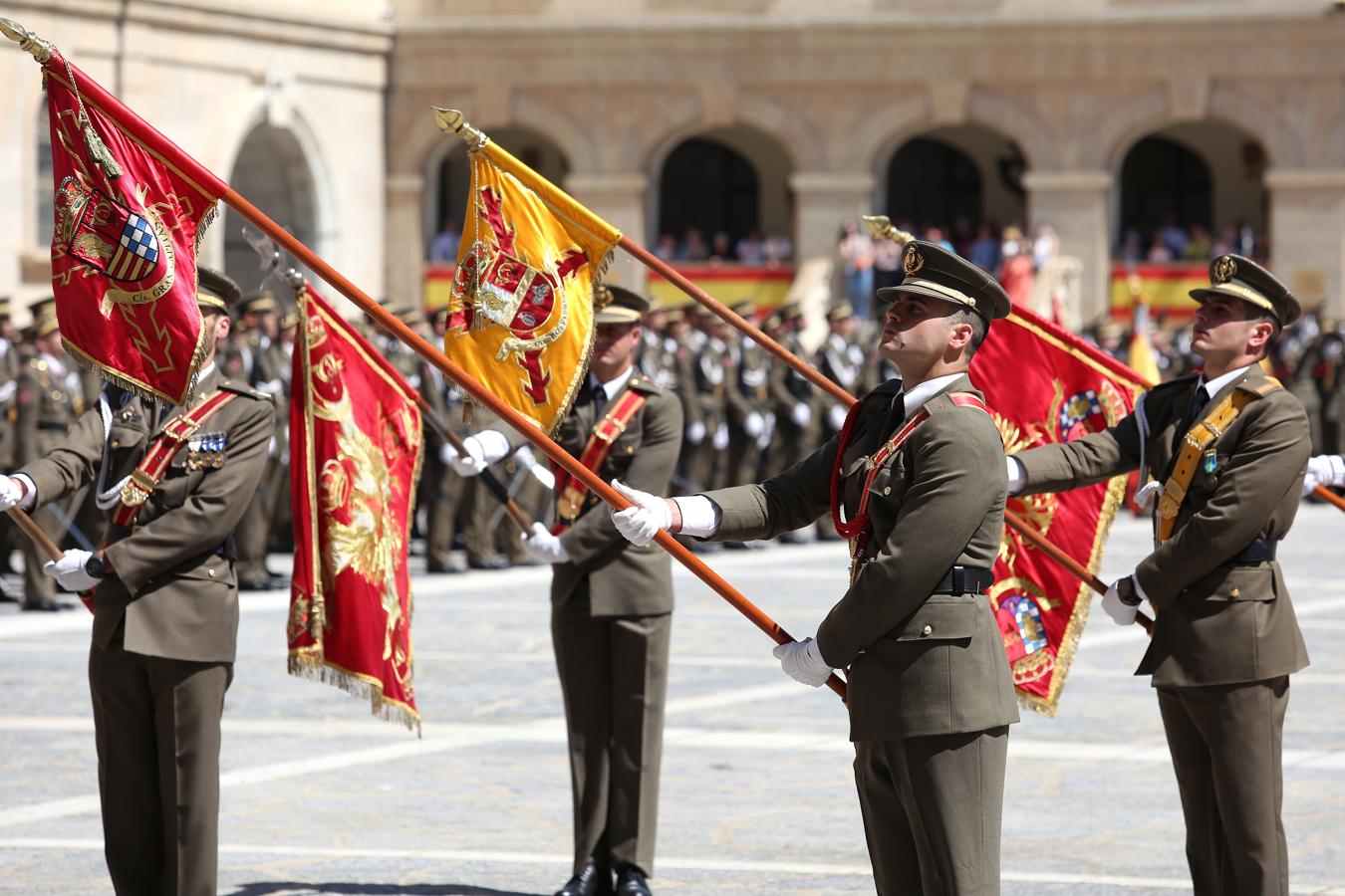 Masiva jura de bandera en la Academia de Infantería