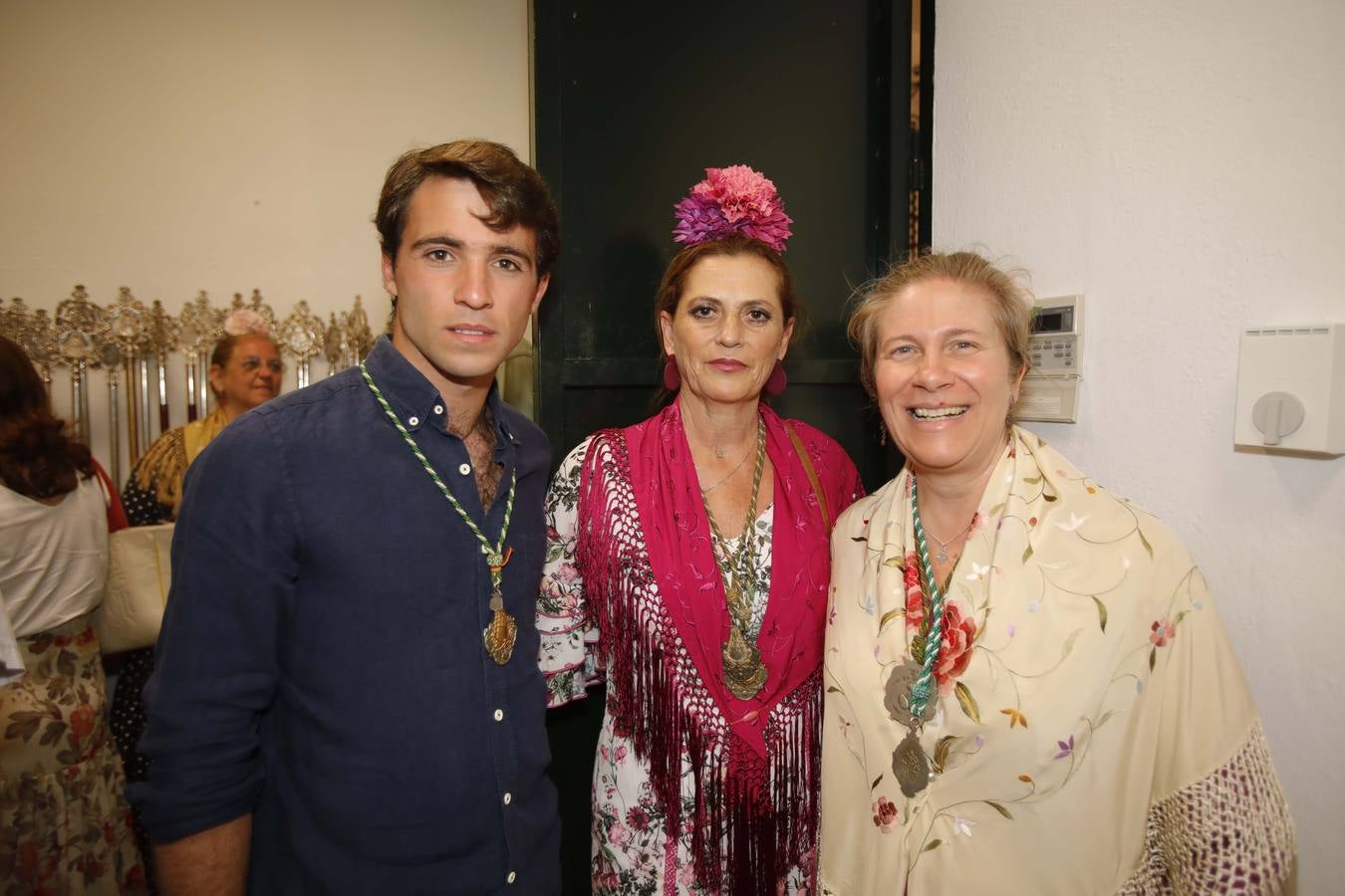 Rafa Serna , Magdalena Lirola y Rocío Silvano.