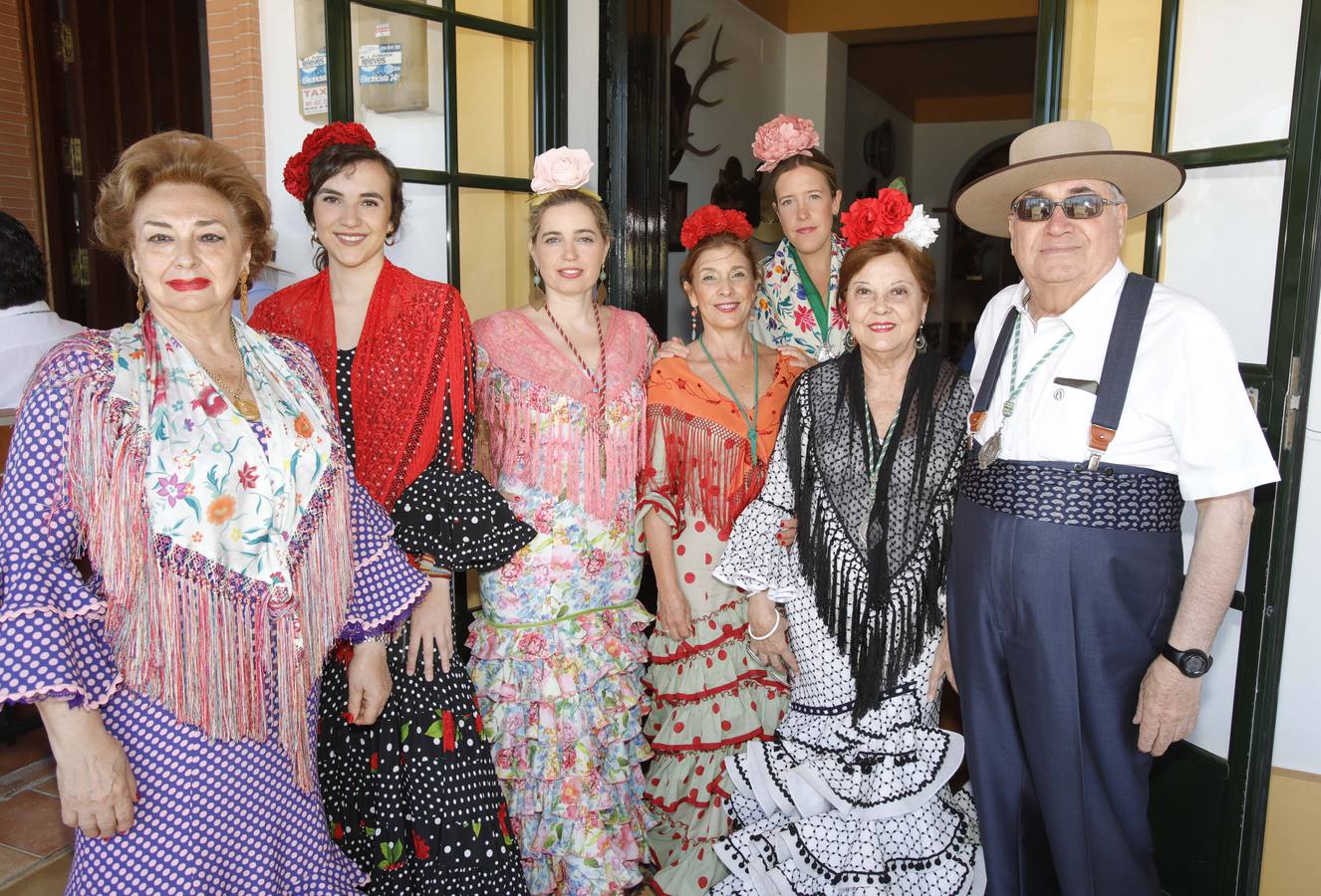 Pepa Guzmán, Marta Martín, María Luisa Cascajo de la Barrera Caro, Victoria García Añoveros, Alejandra Gallanes, Luisa García Vallejo y Javier Carrellán