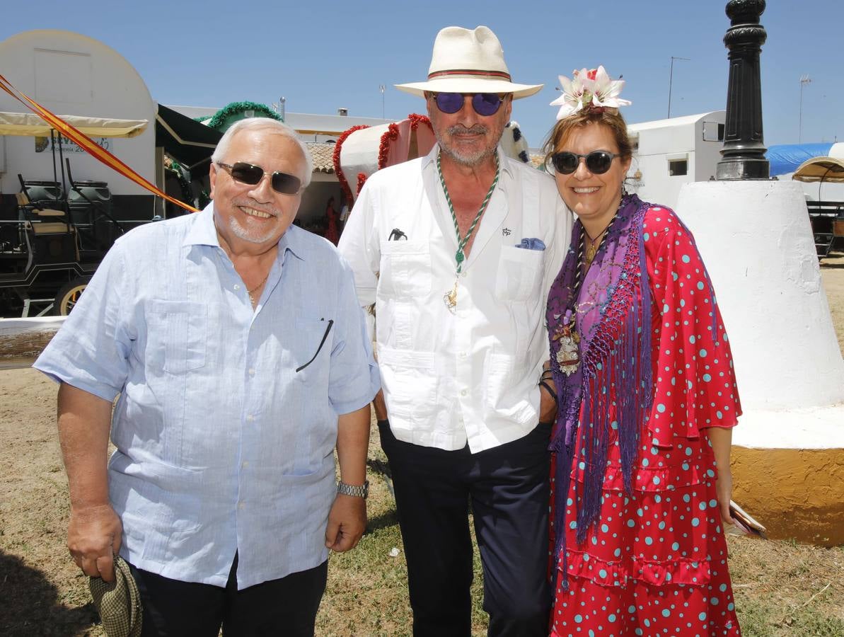 Luis Baras, Carlos Herrera y Aurora García