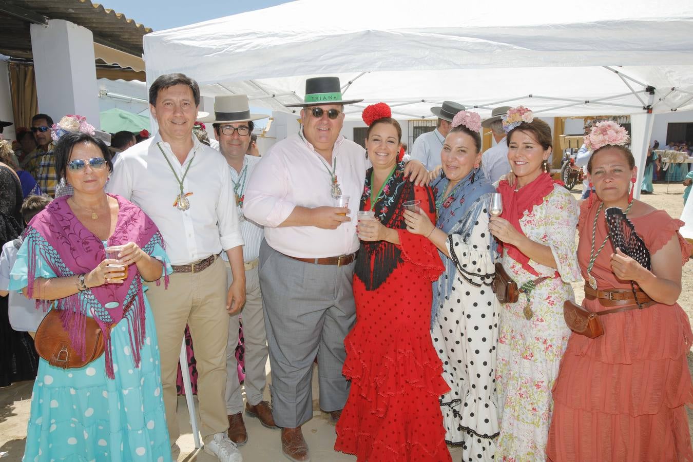 Mari Carmen Delgado, Antonio Martín, José Morales, José Manuel de Valenzuela, Rosa Abad, Antonia Maraver, Esperanza Varón y Mariluz Buzón