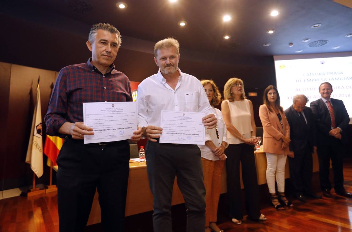 El cierre del curso de la Cátedra Prasa Empresa Familiar en Córdoba, en imágenes