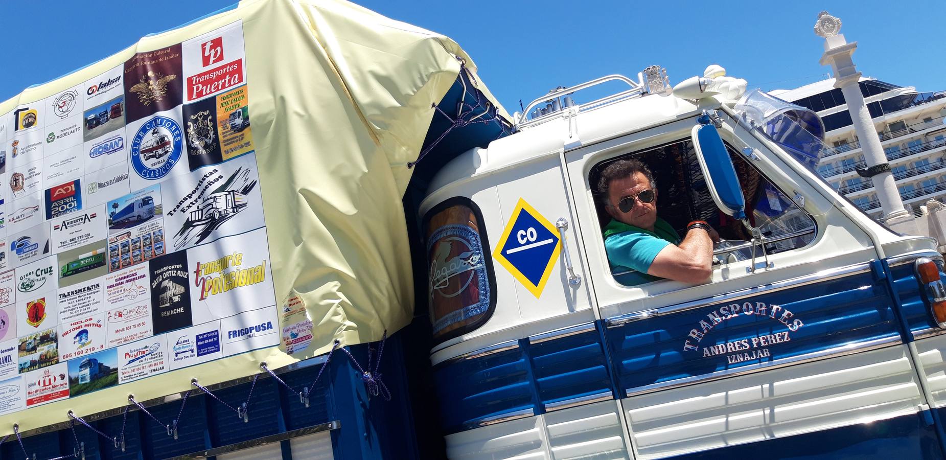 Camioneros Contra el Cáncer de la AECC en Cádiz