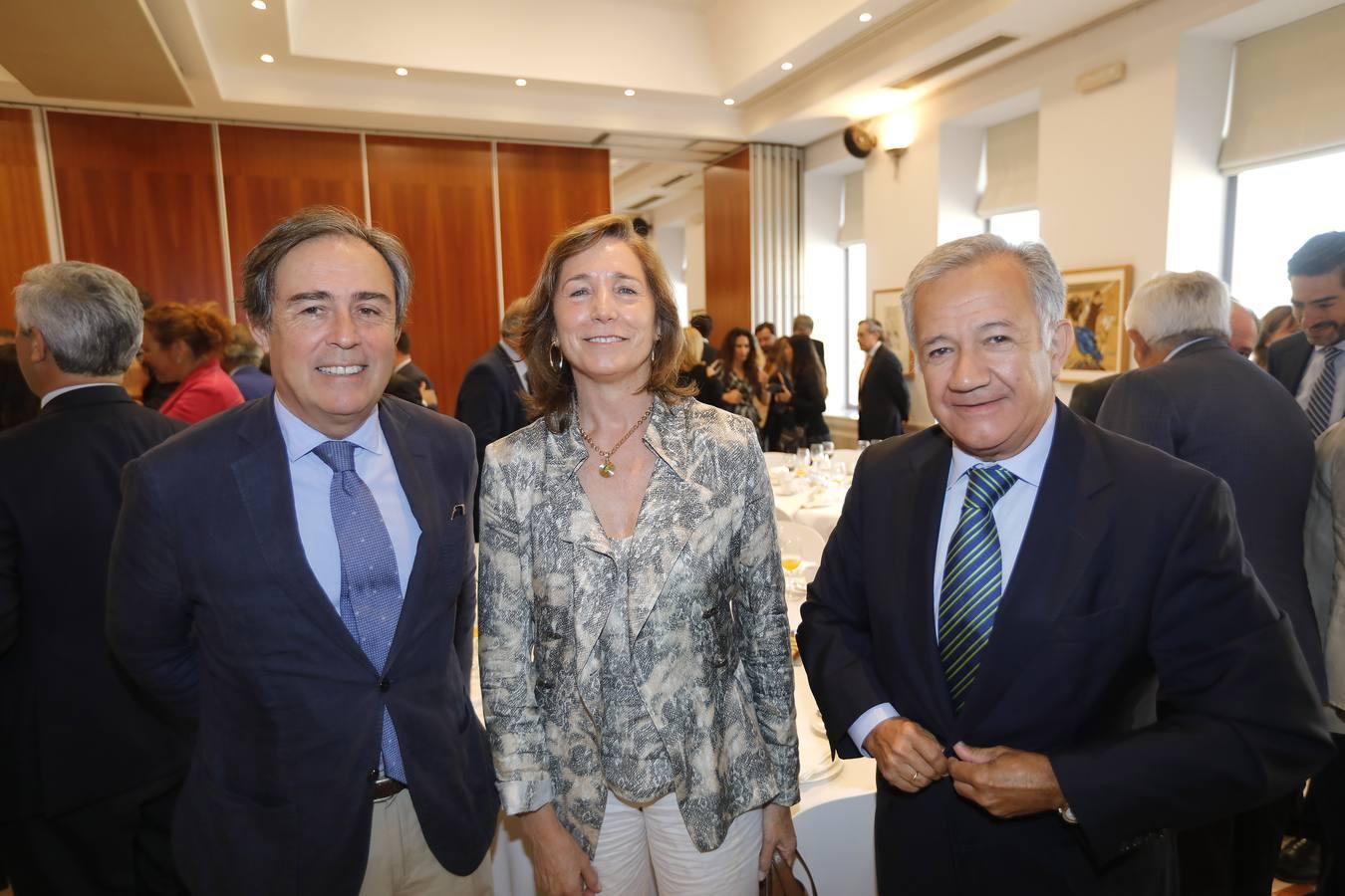 Ricardo Pumar, Carmen Núñez y Jorge Segura