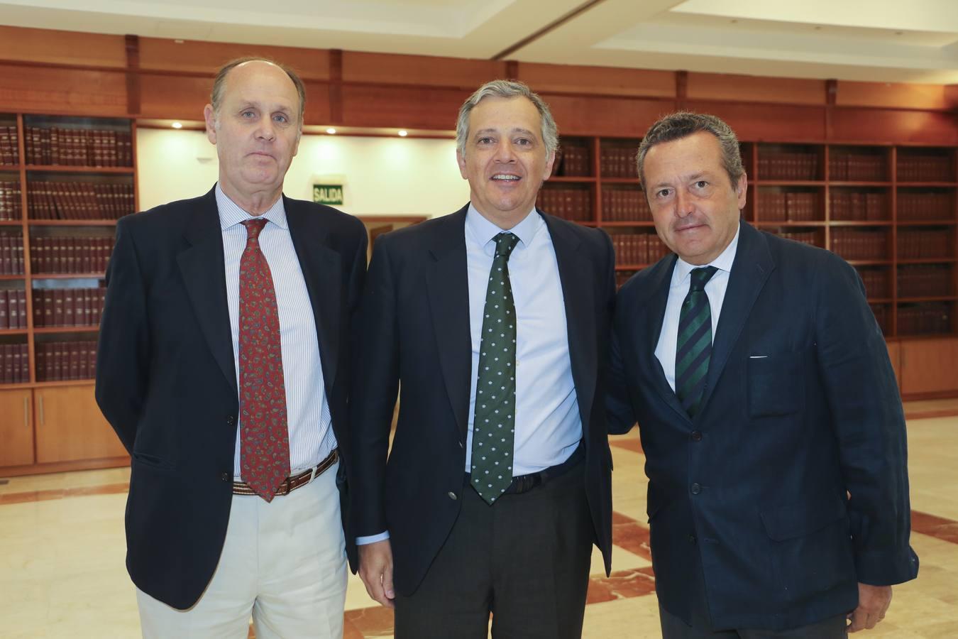 Alfredo Velasco, Francisco Herrero y Gonzalo de Madariaga