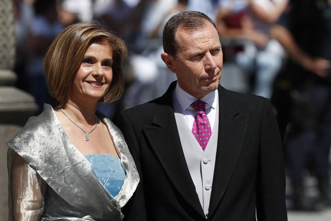 Emilio Butragueño y Sonia González. 