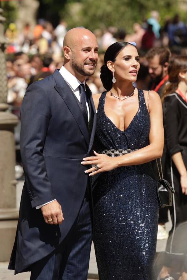 Las imágenes de la llegada de los invitados a la boda de Sergio Ramos y Pilar Rubio