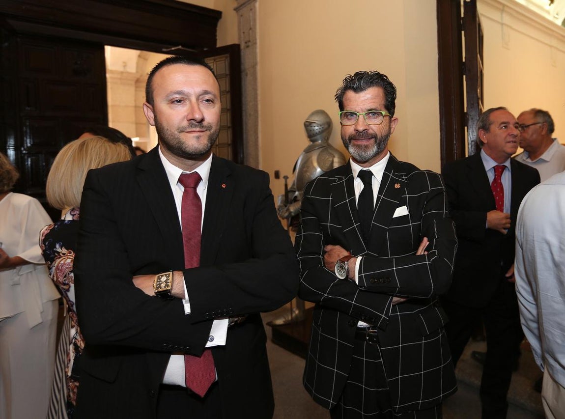 Luis Miguel Muñoz y Alberto Romero, concejales de Vox. 