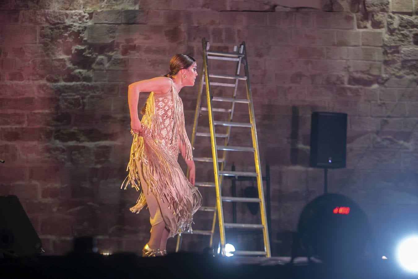 Patricia Guerrero, en la Torre de La Calahorra de Córdoba, en imágenes