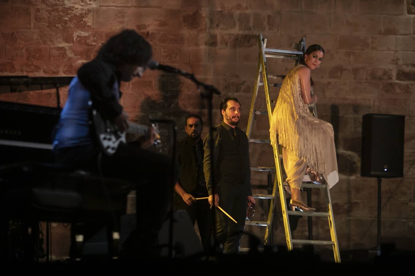 Patricia Guerrero, en la Torre de La Calahorra de Córdoba, en imágenes