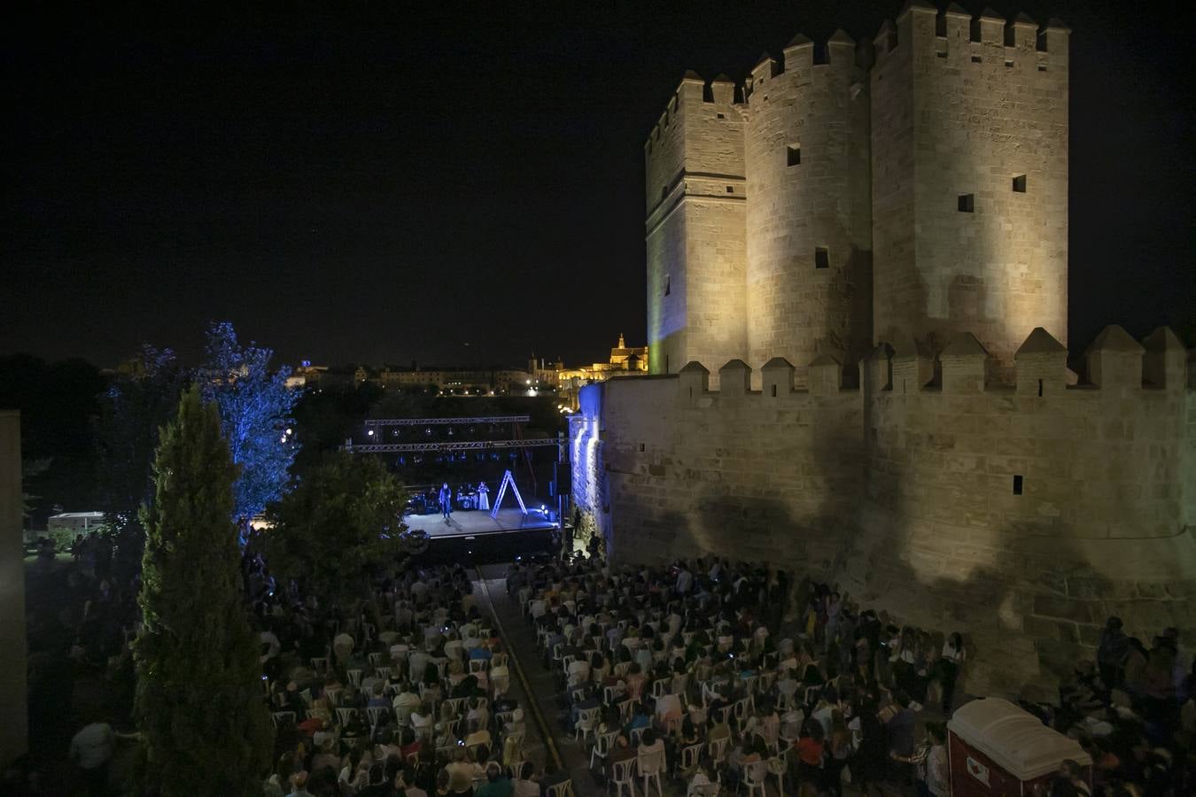 Patricia Guerrero, en la Torre de La Calahorra de Córdoba, en imágenes