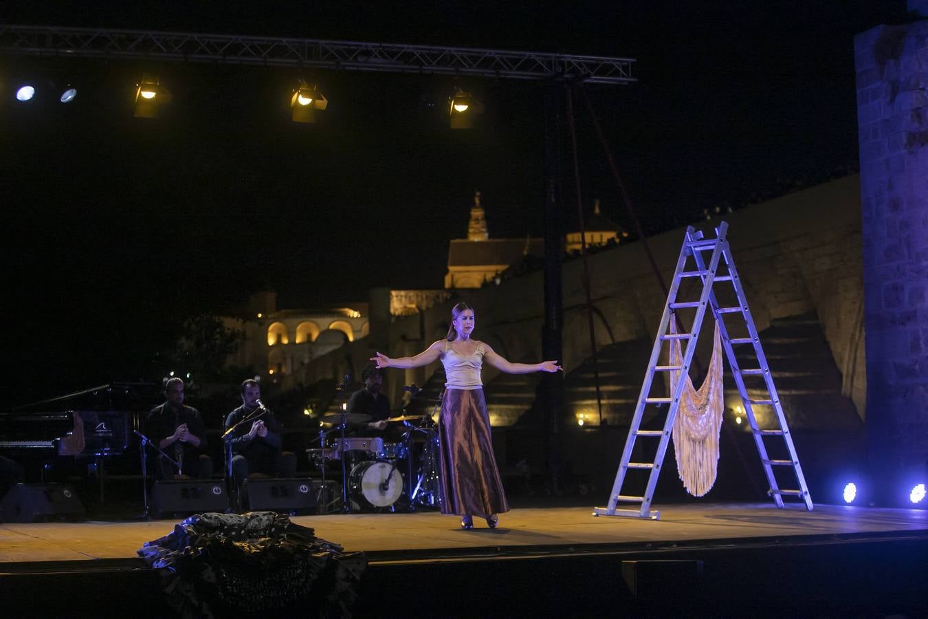 Patricia Guerrero, en la Torre de La Calahorra de Córdoba, en imágenes