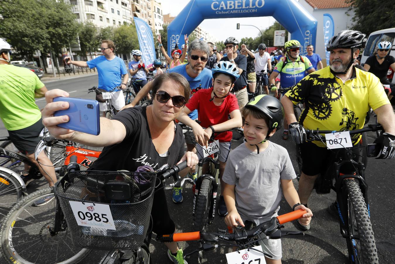 El Día de la Bicicleta de Cadena 100 en Córdoba, en imágenes