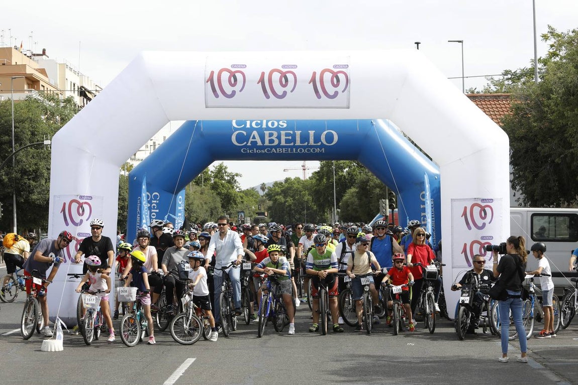 El Día de la Bicicleta de Cadena 100 en Córdoba, en imágenes