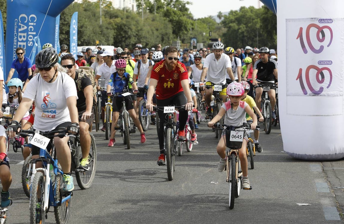 El Día de la Bicicleta de Cadena 100 en Córdoba, en imágenes