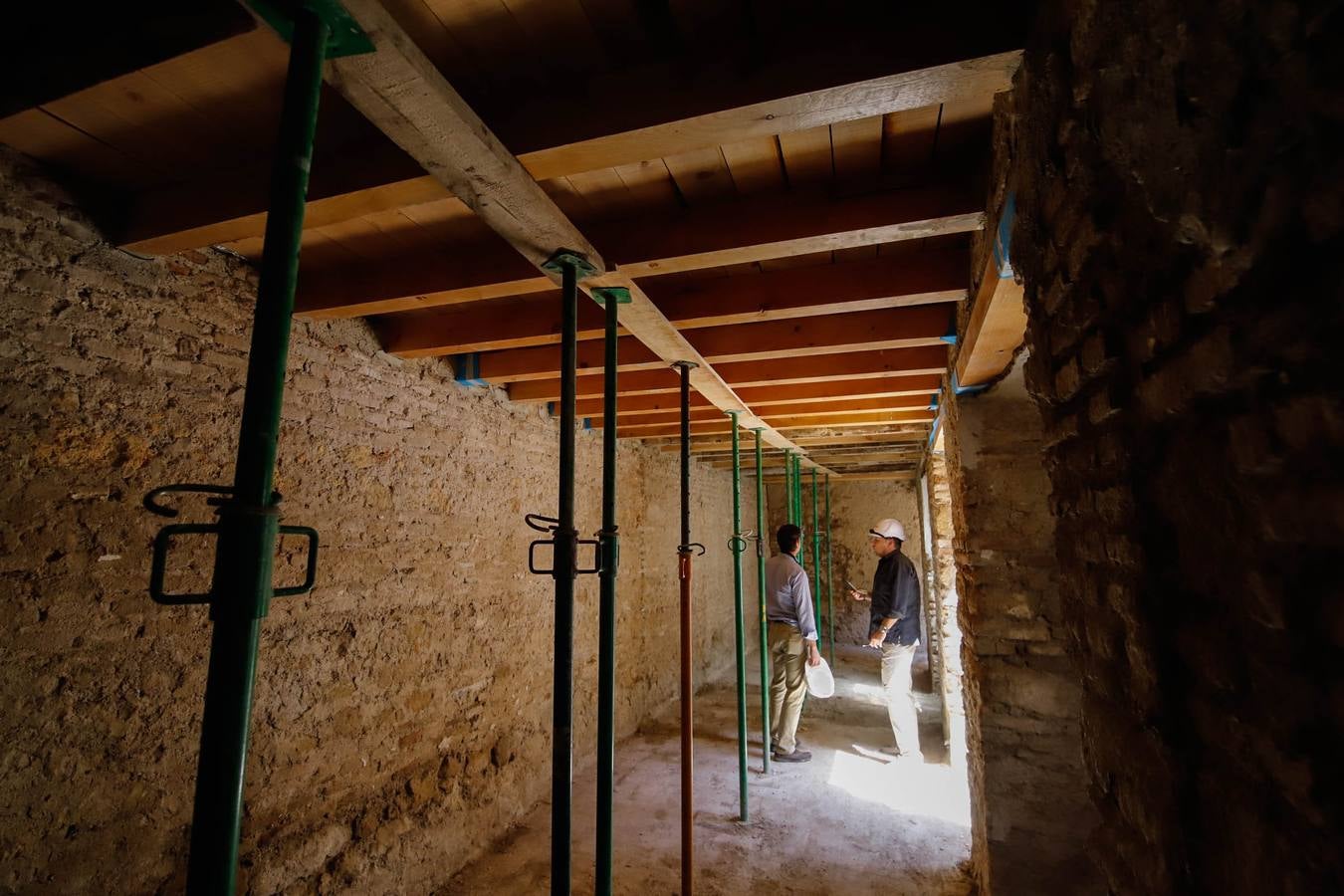 La restauración de la Casa de Triana en el Convento de Santa Cruz de Córdoba, en imágenes