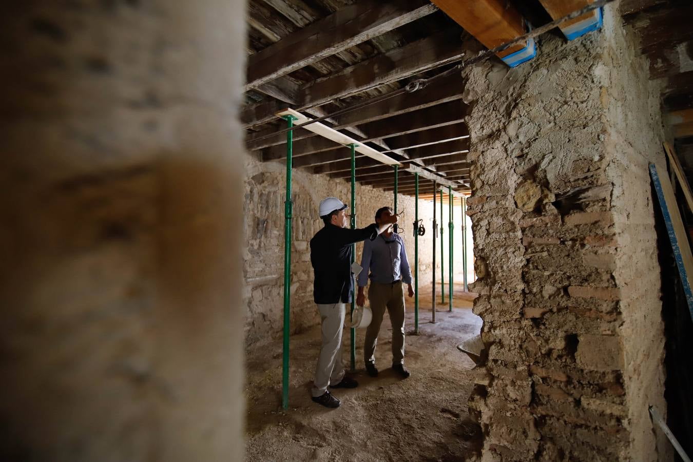 La restauración de la Casa de Triana en el Convento de Santa Cruz de Córdoba, en imágenes